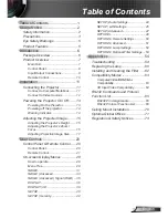 Optoma W316 User Manual preview