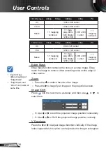 Предварительный просмотр 38 страницы Optoma W316st Manual