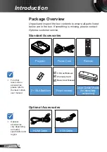 Preview for 6 page of Optoma W319UST Manual