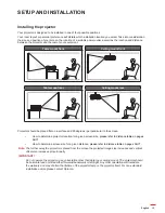 Preview for 15 page of Optoma W400-M User Manual