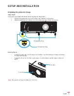 Preview for 19 page of Optoma W400-M User Manual