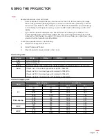 Preview for 45 page of Optoma W400-M User Manual