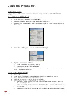 Preview for 60 page of Optoma W400-M User Manual