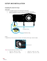 Предварительный просмотр 16 страницы Optoma W515ST-M User Manual