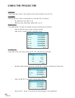 Предварительный просмотр 32 страницы Optoma W515ST-M User Manual