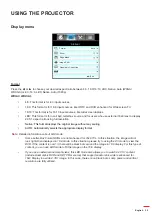 Preview for 35 page of Optoma W515T User Manual