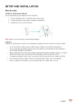 Предварительный просмотр 19 страницы Optoma W9PD7JF01VZ1 User Manual