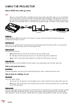 Предварительный просмотр 44 страницы Optoma W9PD7JF01VZ1 User Manual