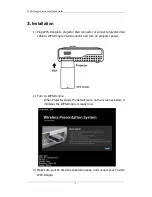 Preview for 3 page of Optoma WPS-Dongle Quick Installation Manual