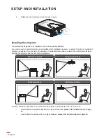 Предварительный просмотр 14 страницы Optoma WU1500 Manual