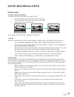 Предварительный просмотр 19 страницы Optoma WU1500 Manual