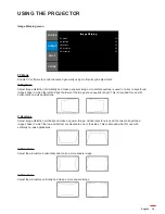 Предварительный просмотр 39 страницы Optoma WU1500 Manual