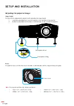 Предварительный просмотр 16 страницы Optoma WU515TST User Manual