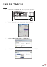 Предварительный просмотр 51 страницы Optoma WU515TST User Manual