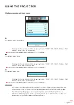 Предварительный просмотр 57 страницы Optoma WU515TST User Manual