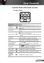 Предварительный просмотр 21 страницы Optoma X306sti Manual