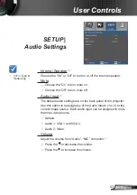 Предварительный просмотр 43 страницы Optoma X306sti Manual