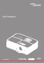 Preview for 1 page of Optoma X343e User Manual