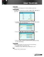 Предварительный просмотр 37 страницы Optoma X402 Manual