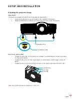 Preview for 15 page of Optoma X416 User Manual