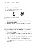 Preview for 16 page of Optoma X416 User Manual