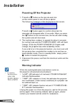 Preview for 14 page of Optoma ZH400UST User Manual