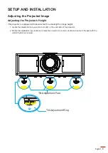 Предварительный просмотр 21 страницы Optoma ZH500T User Manual