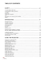 Preview for 2 page of Optoma ZH506T User Manual