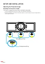 Предварительный просмотр 20 страницы Optoma ZU500TST User Manual