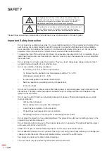 Preview for 4 page of Optoma ZU600SA User Manual