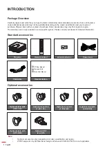 Preview for 8 page of Optoma ZU600SA User Manual