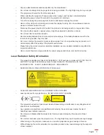 Предварительный просмотр 5 страницы Optoma ZU650 User Manual