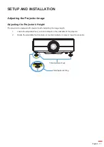 Предварительный просмотр 17 страницы Optoma ZU725T User Manual