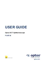 Предварительный просмотр 1 страницы Optos P200T E Series User Manual