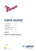 Preview for 1 page of Optos P200TE User Manual