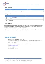 Preview for 5 page of Optostar OP-SDH-8E1+4FE Quick Start Manual