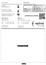 Preview for 4 page of optrel P.AIR User Instructions