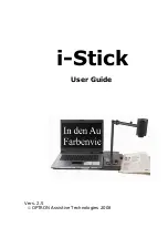 OPTRON i-Stick User Manual preview