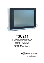 Предварительный просмотр 1 страницы OPTRONIC FSU211 Manual