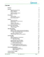 Preview for 3 page of Optronis CamPerform C-72 User Manual