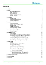 Preview for 3 page of Optronis CamPerform CoaxPress CP70-1-C-1000 User Manual