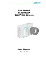 Optronis CamRecord CL4000CXP User Manual preview