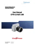 Optronis CP70-12-M/C-188 User Manual preview