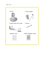 Preview for 3 page of Optus SecureCam User Manual