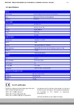 Предварительный просмотр 26 страницы Opus Technologies DCL20-65 Installation And User Manual