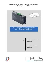 Preview for 1 page of Opus Technologies DCL20-SA Installation And User Manual