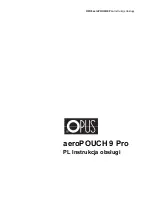 Preview for 1 page of Opus aeroPOUCH 9 Pro User Manual