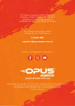 Предварительный просмотр 39 страницы Opus Air OPUS OP2 Owner'S Handbook Manual