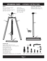 Opus Athabasca Assembly Instructions предпросмотр