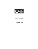 Предварительный просмотр 1 страницы Opus Atlas 150 User Manual